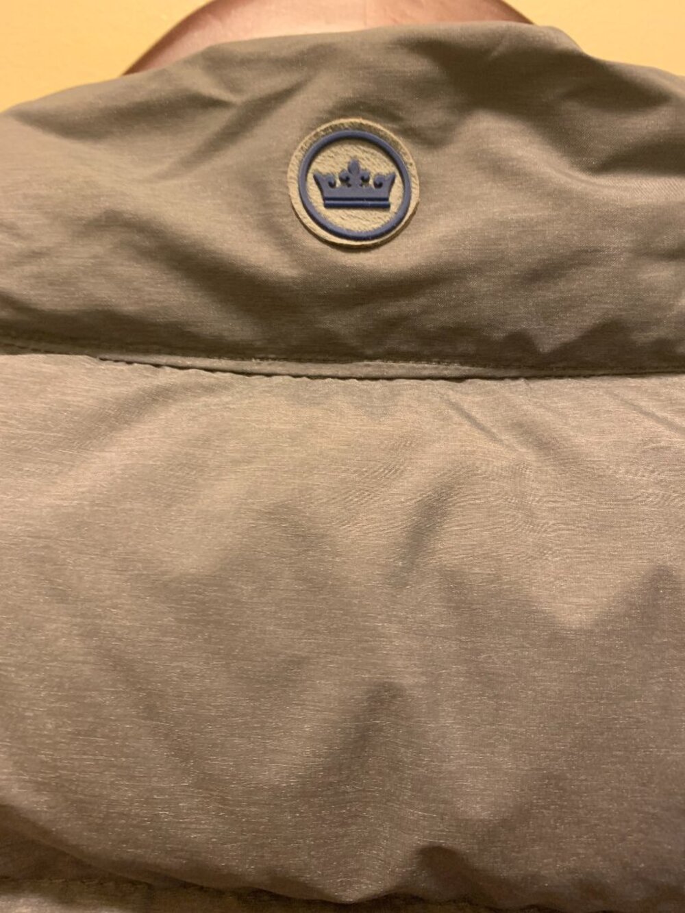Peter Millar Grey Puffer Vest Full Zip Men's XXL - Picture 3 of 5